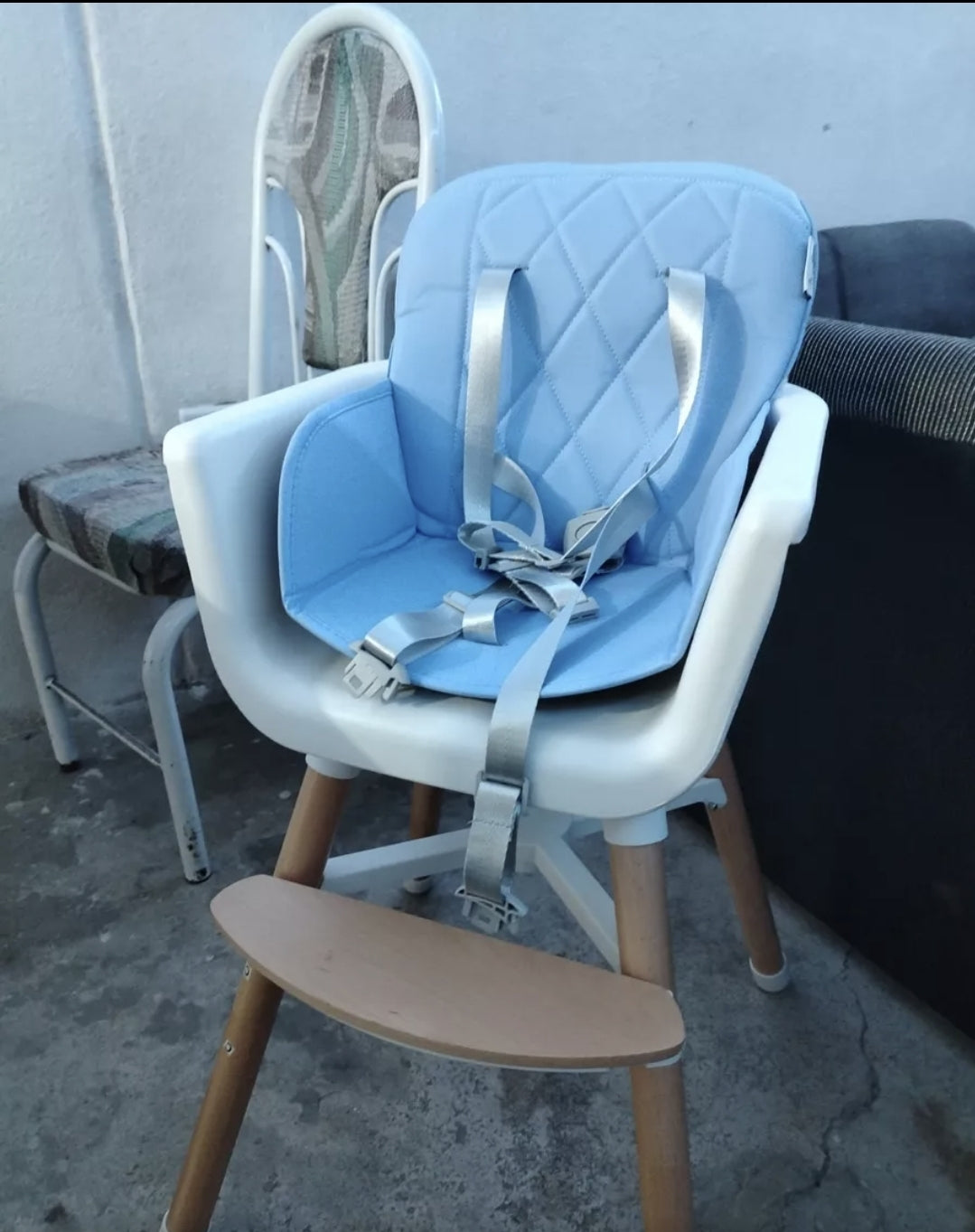 Silla alta para bebé 4 en 1