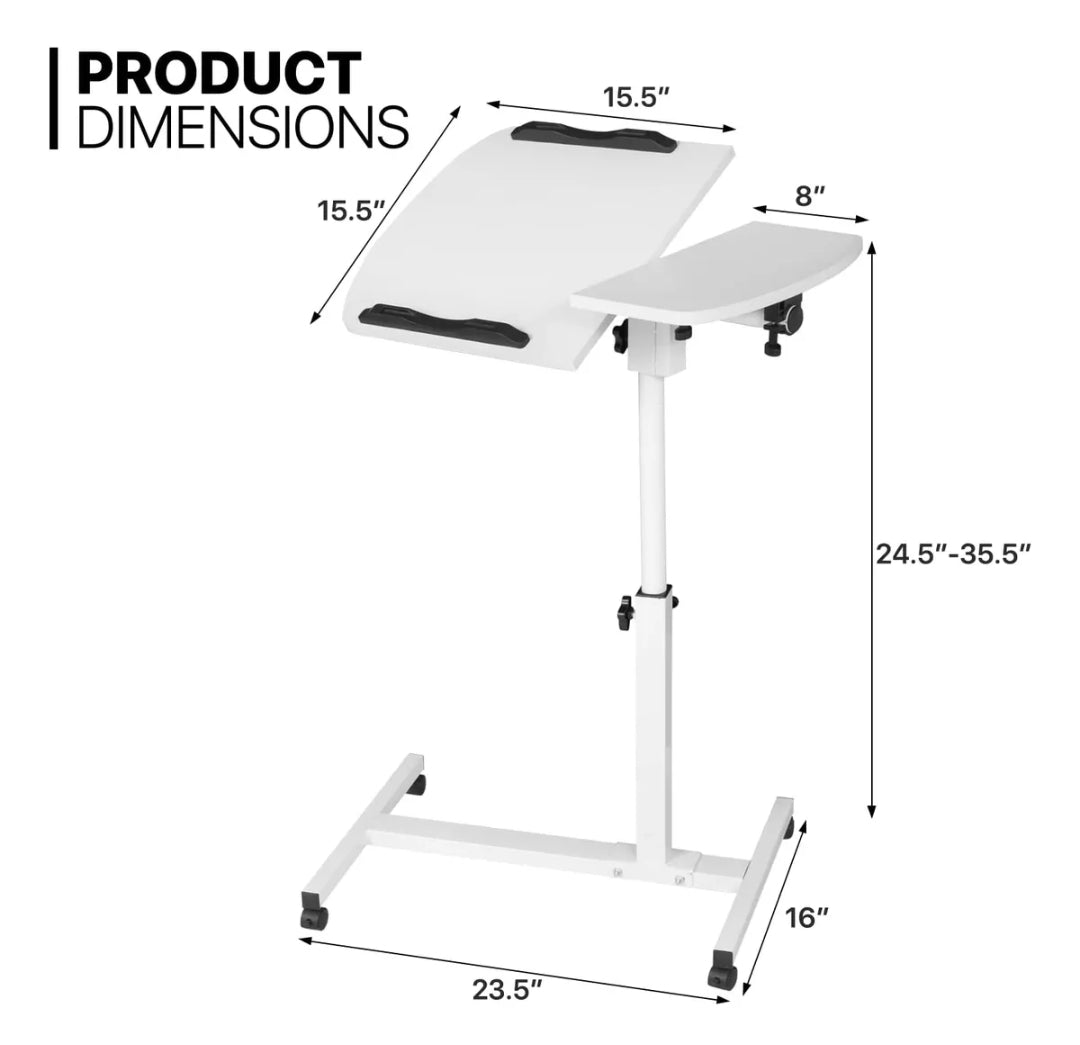 Mesa Auxiliar de sofá plegable para Laptop 60cm