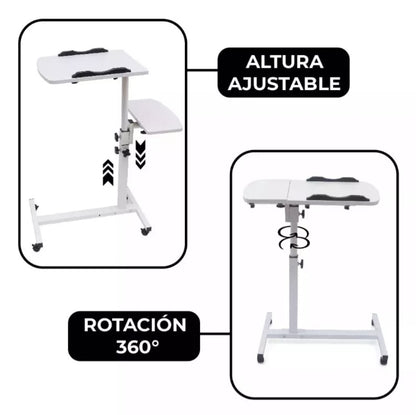 Mesa Auxiliar de sofá plegable para Laptop 60cm