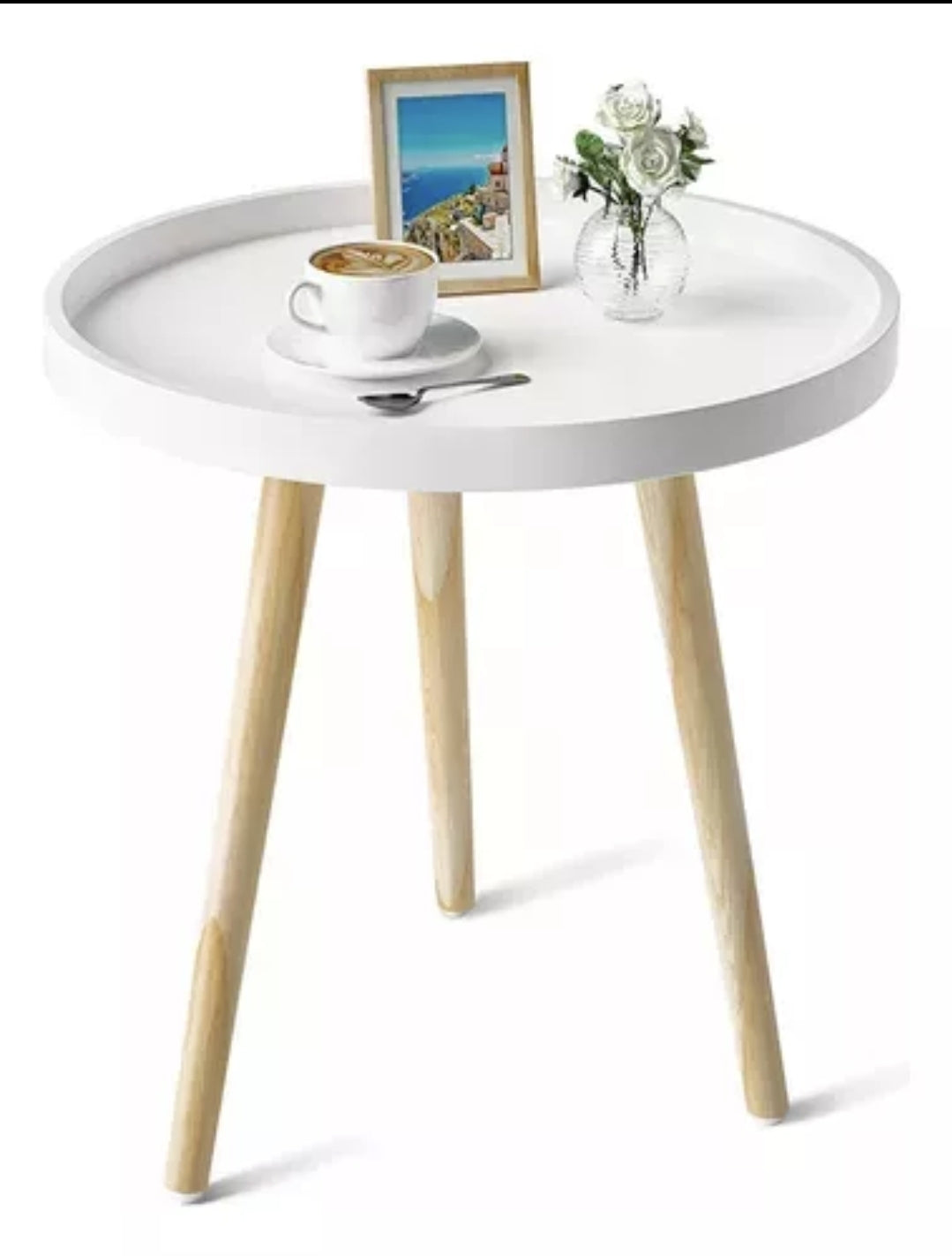 Mesa Auxiliar redonda 40cm