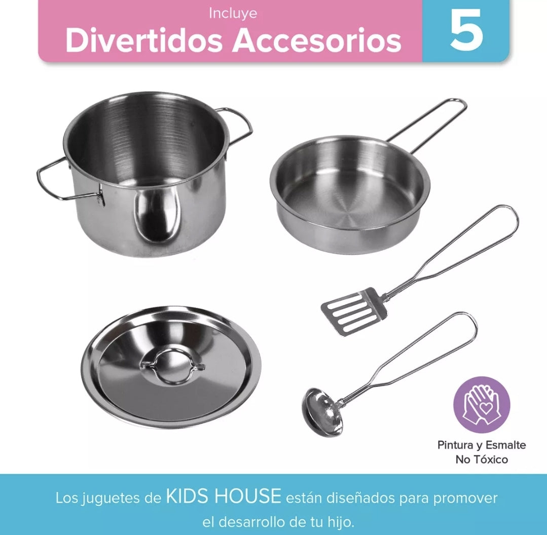 Cocinita de madera Classic Chef 60x30x93cm