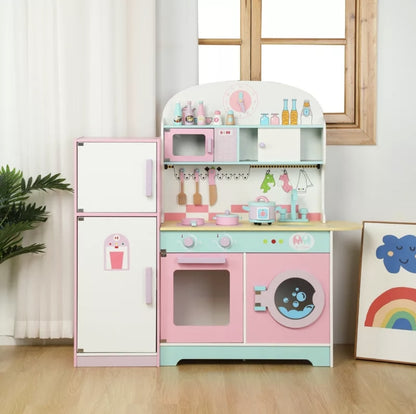 Cocinita infantil con lavadora 101x29x101cm