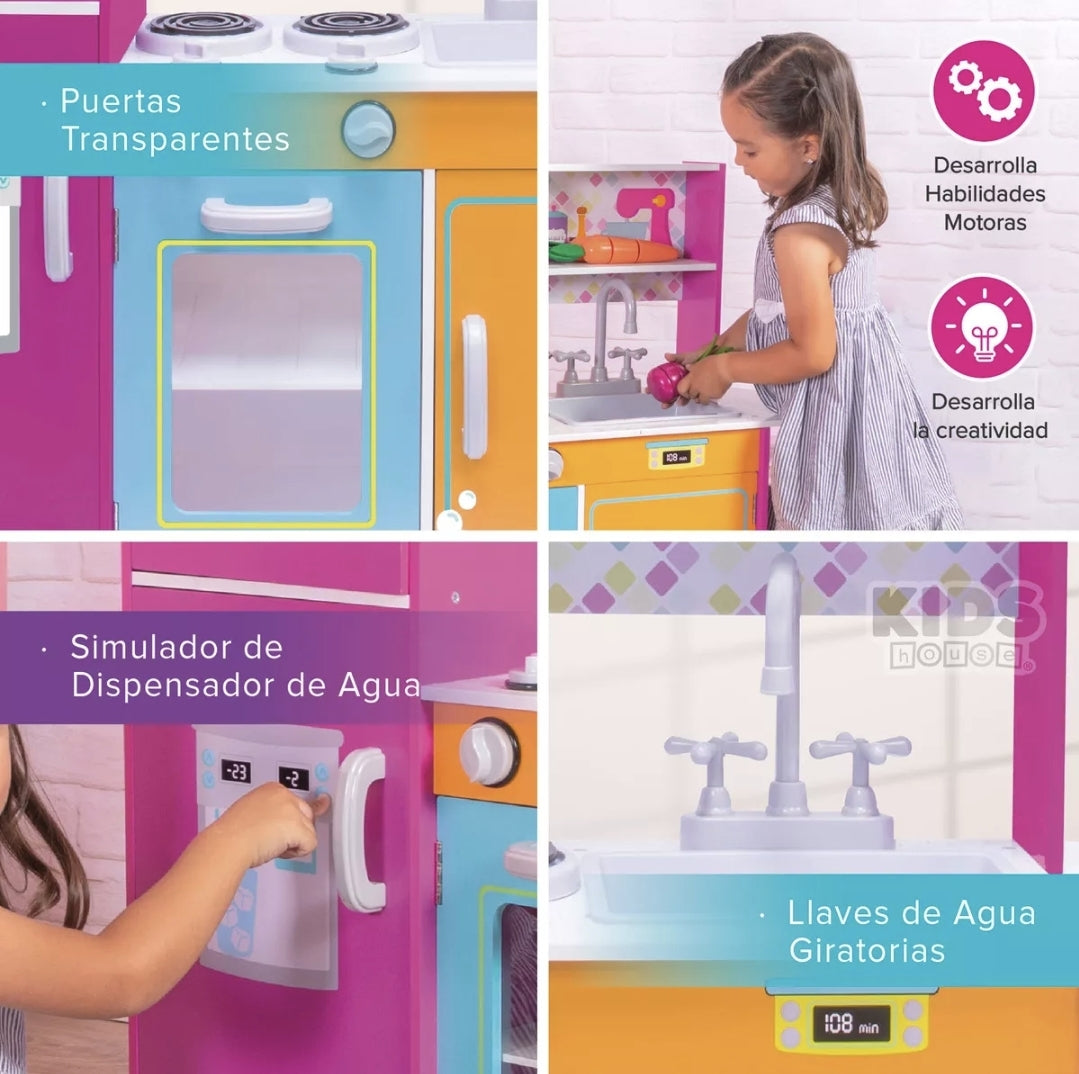 Cocinita de madera Ultimate Big and Bright 92x30x82cm
