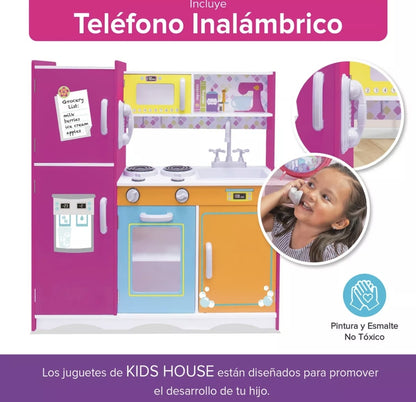 Cocinita de madera Ultimate Big and Bright 92x30x82cm