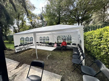 Toldo carpa 6x3m para jardín