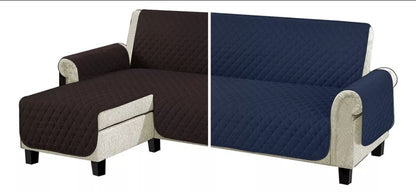 Protector cubre sala tipo L Reversible