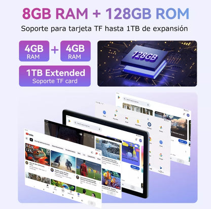 Tablet Cubot TAB 60 Ram 80GB memoria 128GB 10.1" Android 13