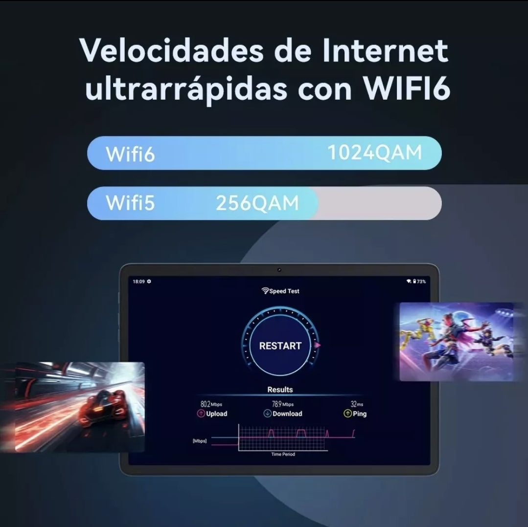 Tablet Cubot TAB 60 Ram 80GB memoria 128GB 10.1" Android 13
