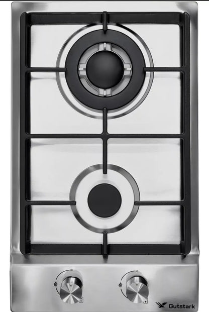 Parrilla GUTSTARK 2 quemadores acero inoxidable