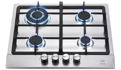 Parrilla Avera a gas 4 quemadores