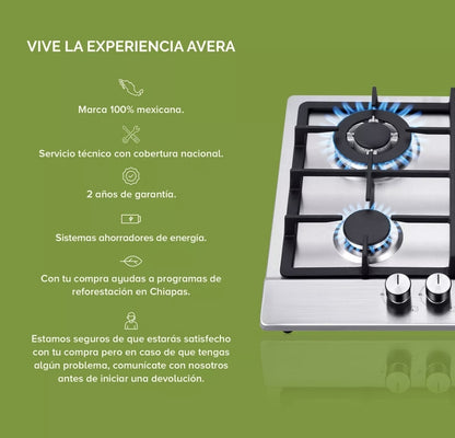 Parrilla Avera a gas 4 quemadores