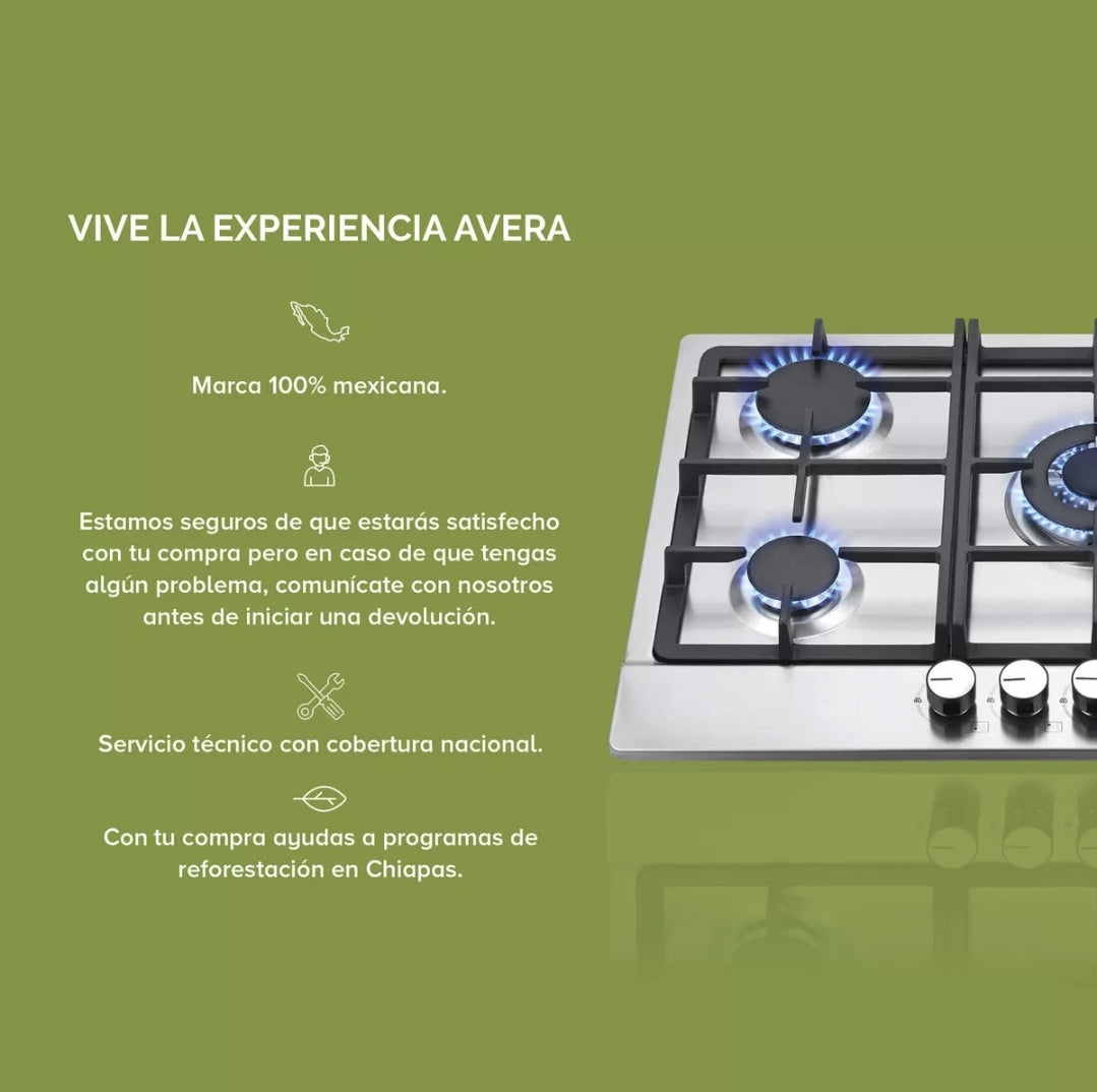 Parrilla Avera a gas  5 quemadores