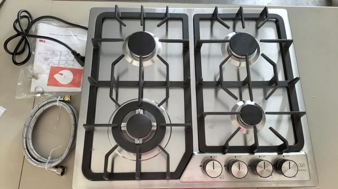 Parrilla AVERA 4 quemadores