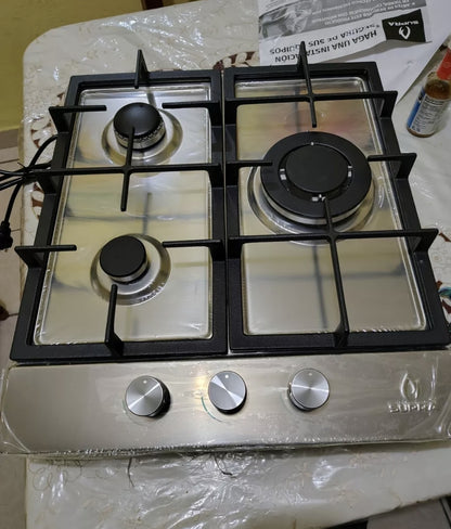 Supra parrilla a gas 3 quemadores