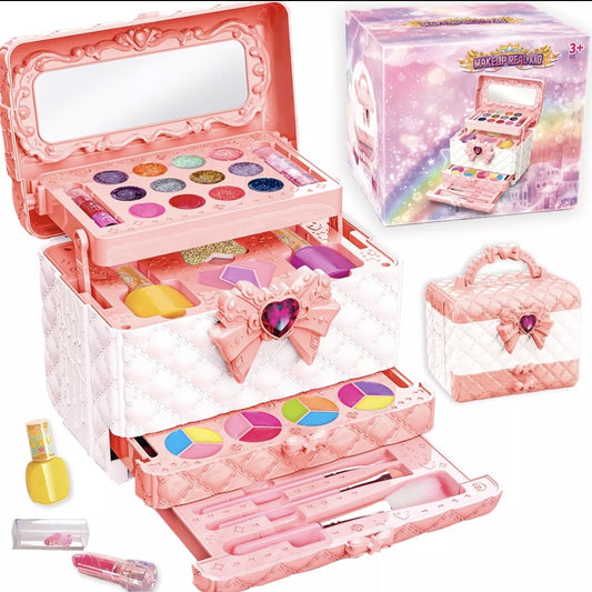 Juego de maquillaje lavable para niñas