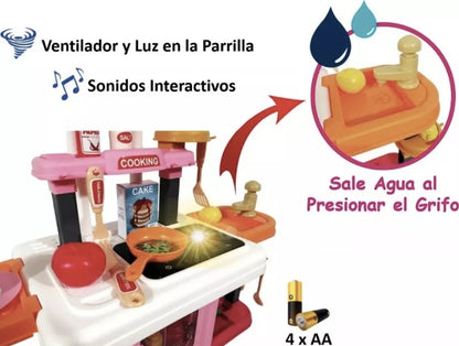 Cocinita de juguete infantil