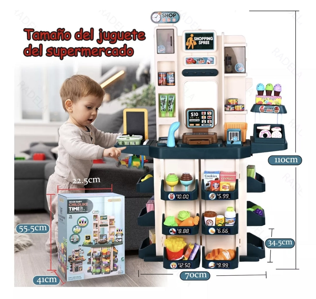 Juguetes de supermercado 71 piezas