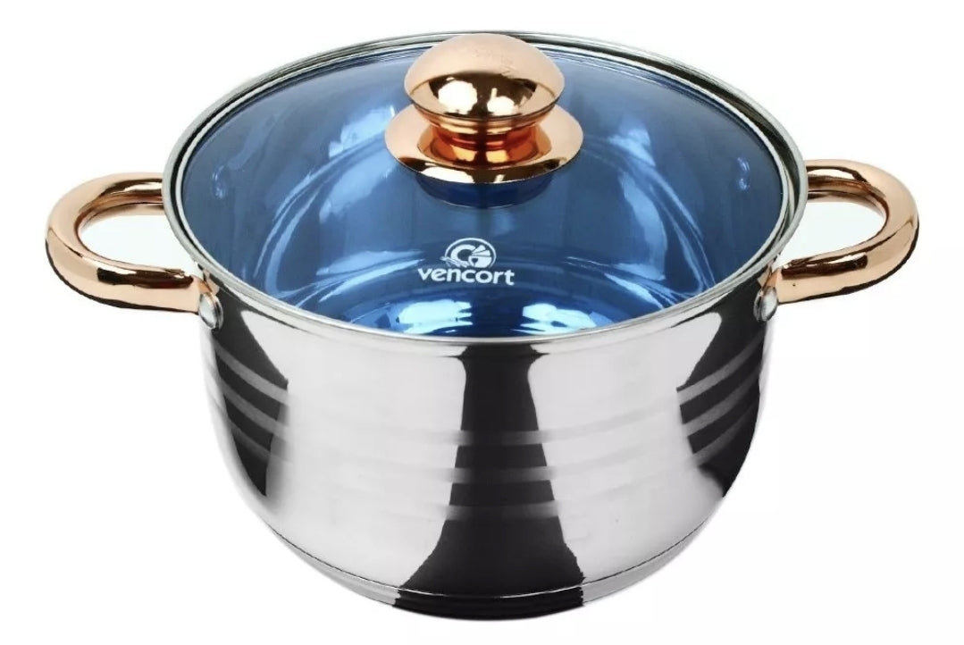 Batería de cocina 12 piezas Inducción Vencort