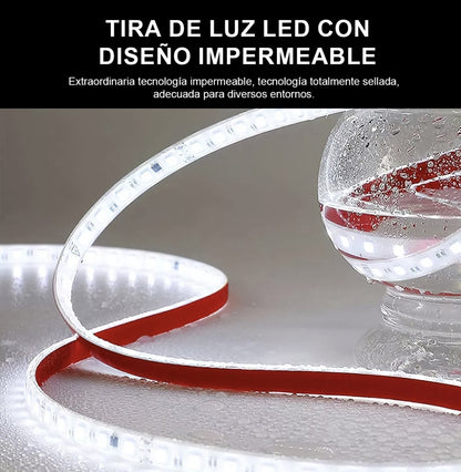 Espejo redondo con luz LED diámetro 60cm