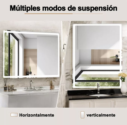Espejo LED 100x80cm