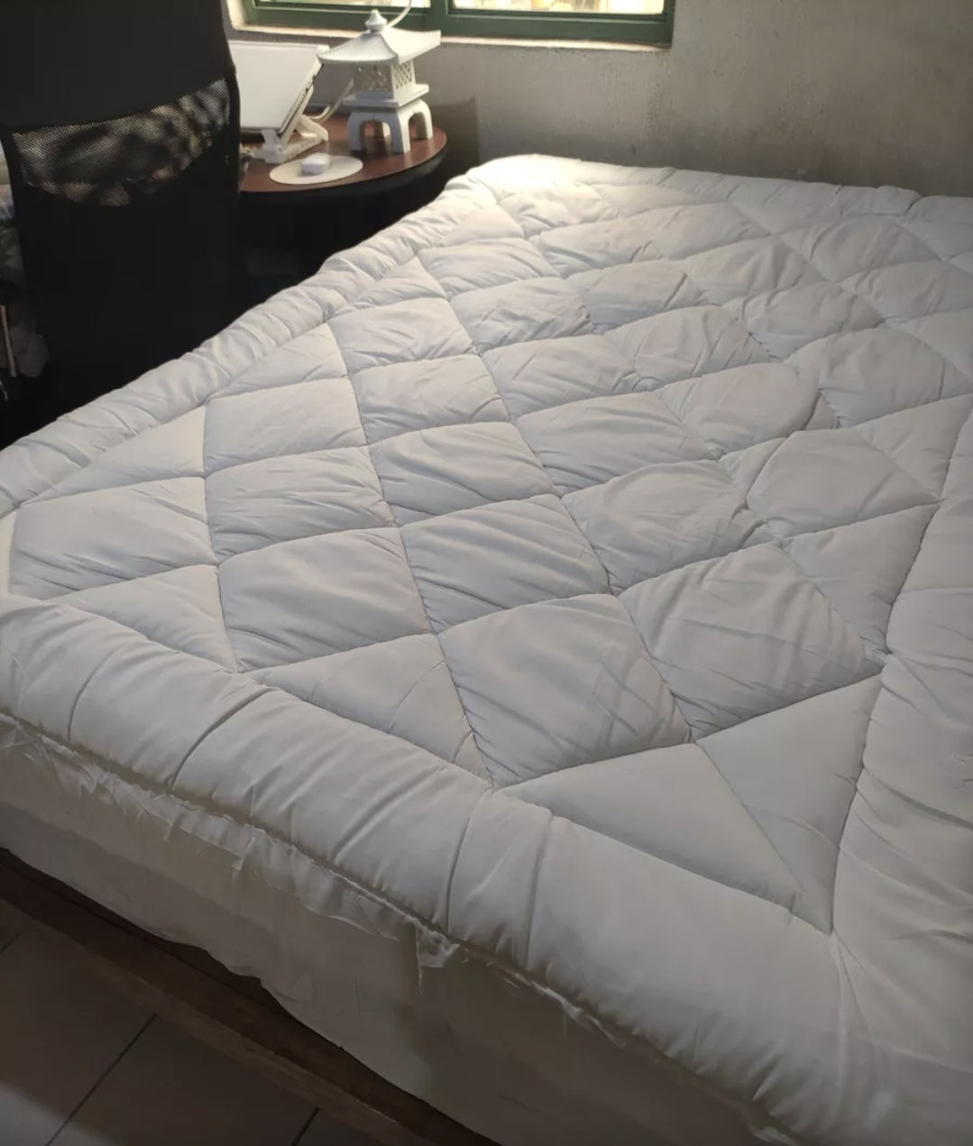 Funda de colchón acolchada de 600 hilos MATRIMONIAL