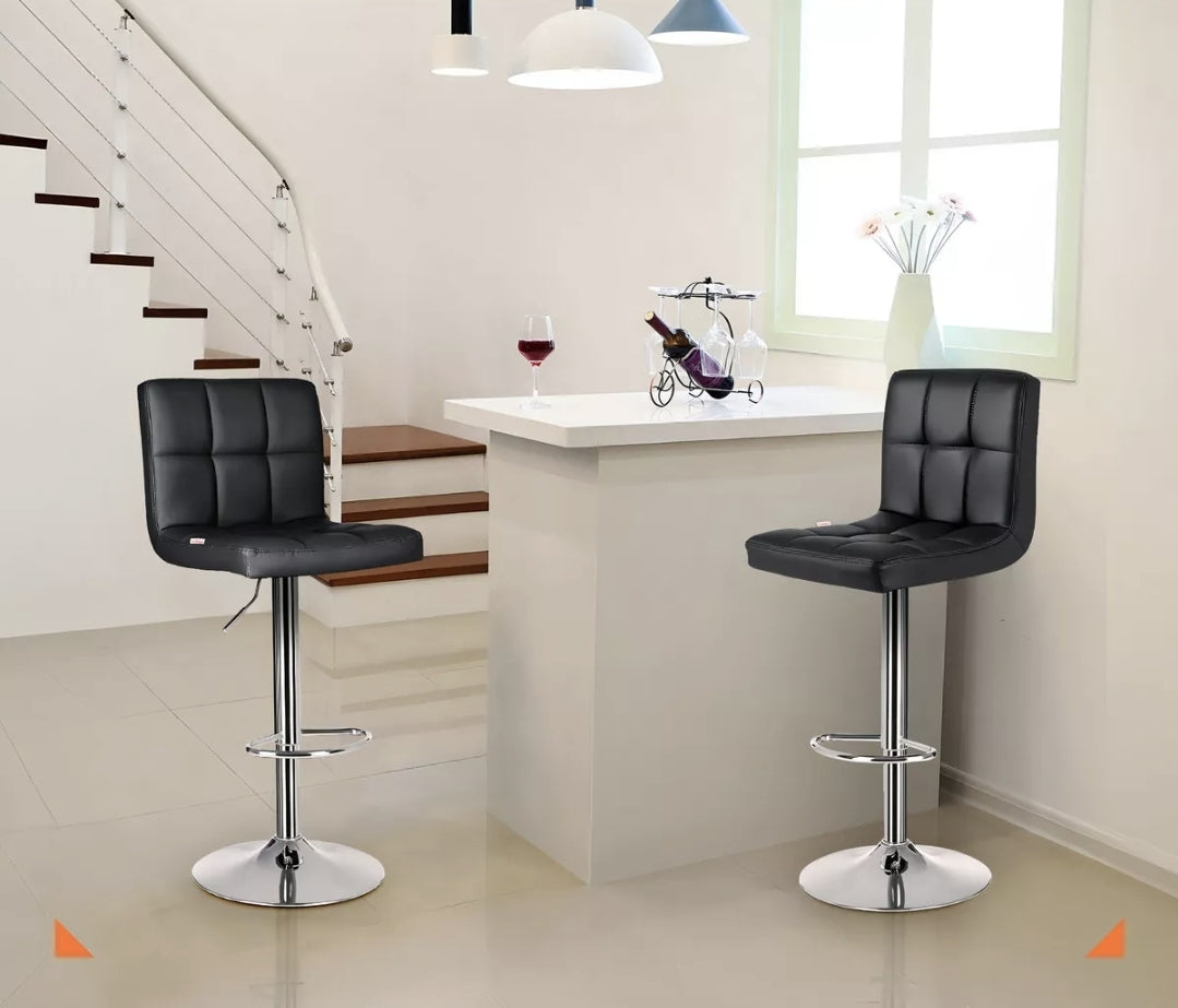 Set de 2 bancos altura regulable