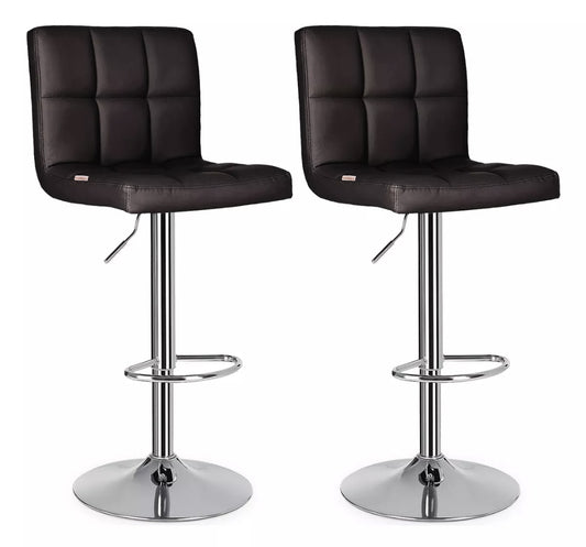 Set de 2 bancos altura regulable