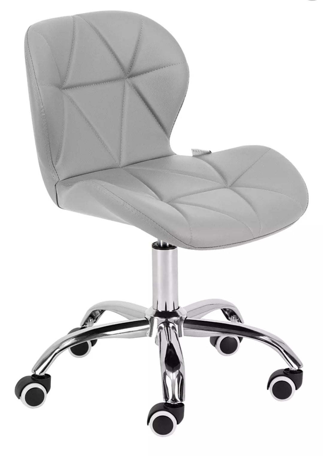 2 sillas de escritorio moderna cromada