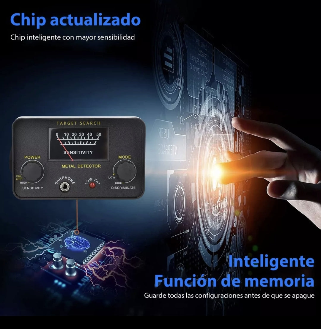 Detector de metales alta precisión