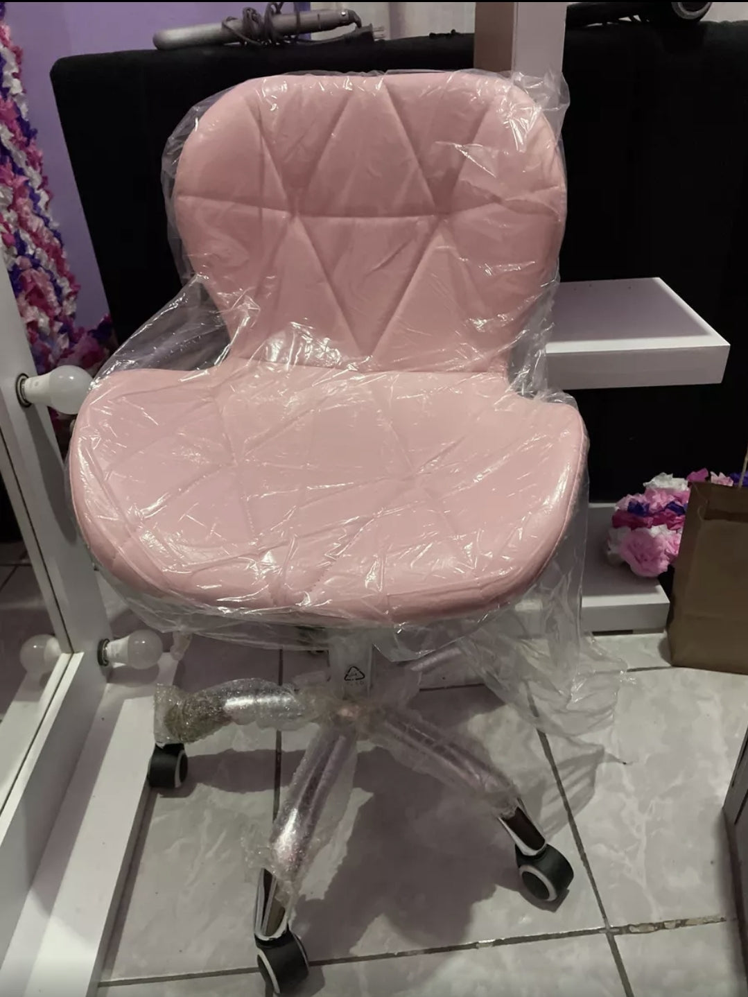 Silla De Oficina Vinipiel Con Rueditas 1 pieza