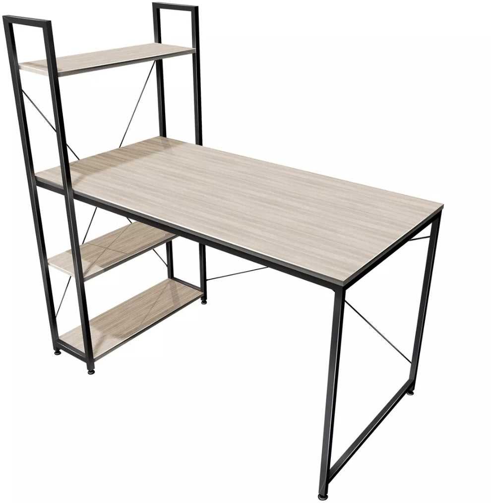 Escritorio de melamina 120cm x 122cm x 60cm