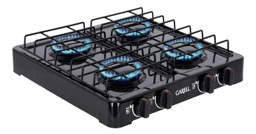 Parrilla de mesa 4 quemadores GARELL