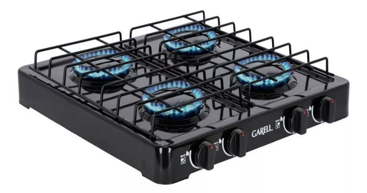 Parrilla de mesa 4 quemadores GARELL