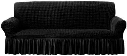 Cubre Sala Con Falda De Olan Fundas Protector Stretch 3 Set