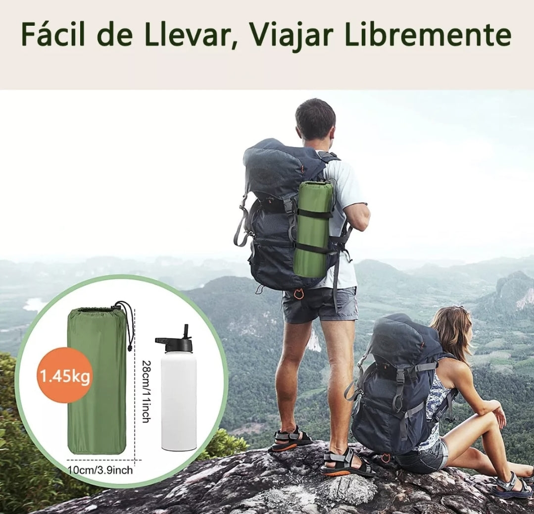Colchón inflable para acampar Doble