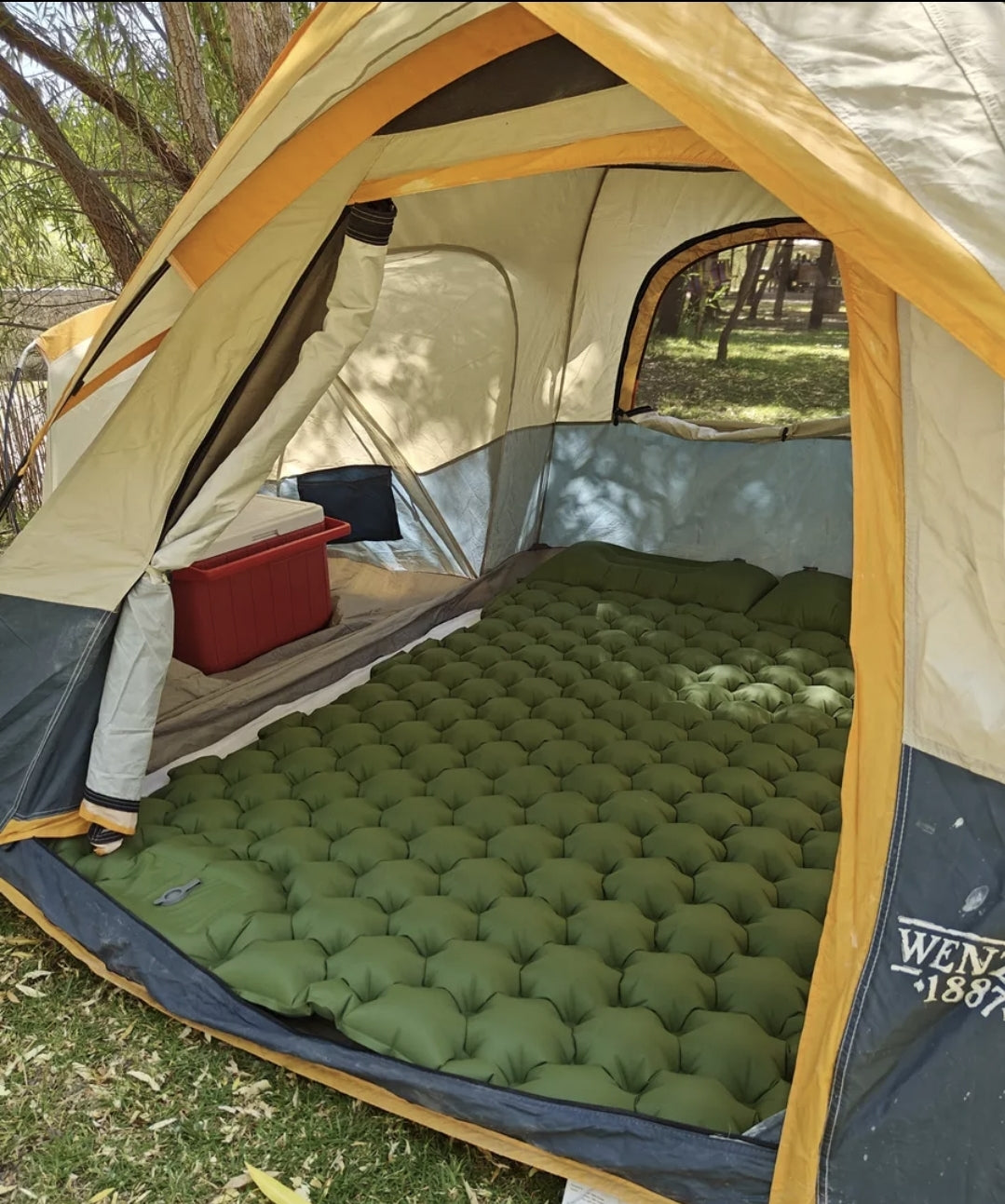 Colchón inflable para acampar Doble