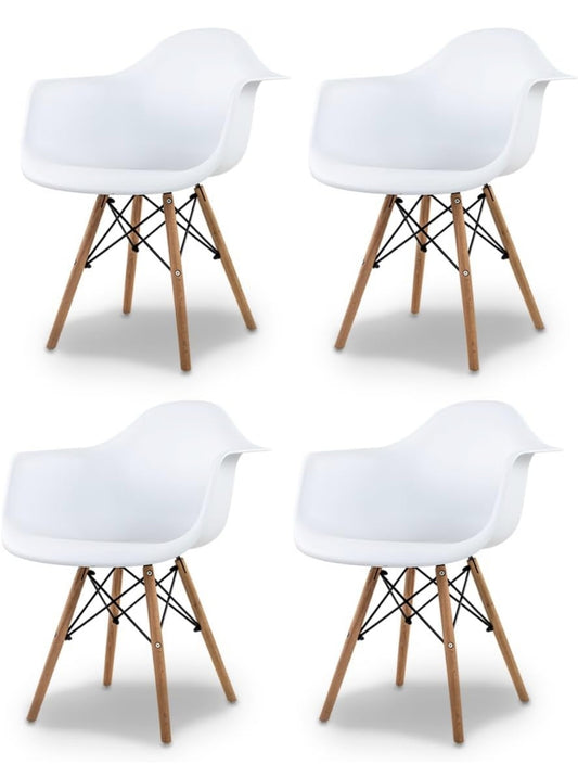 GAON Mirel. Set 4 Sillas ergonómicas para Comedor Vessel