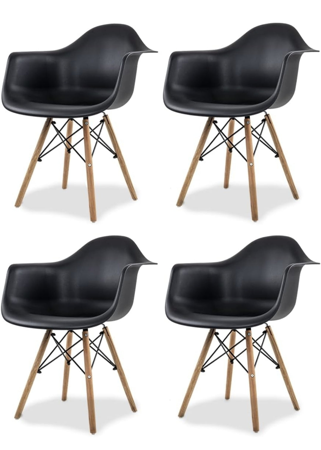 GAON Mirel. Set 4 Sillas ergonómicas para Comedor Vessel