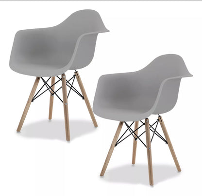 GAON Mirel. Set 2 Sillas ergonómicas para Comedor Vessel
