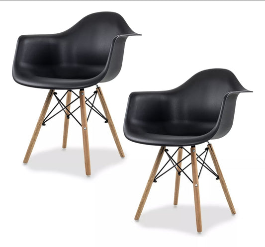 GAON Mirel. Set 2 Sillas ergonómicas para Comedor Vessel