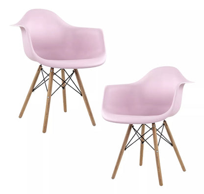 GAON Mirel. Set 2 Sillas ergonómicas para Comedor Vessel