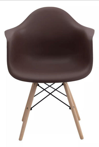 Sillas Minimalistas Eames Arm Paquete De 4 Unidades