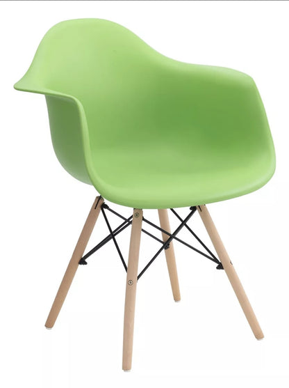 Sillas Minimalistas Eames Arm Paquete De 4 Unidades