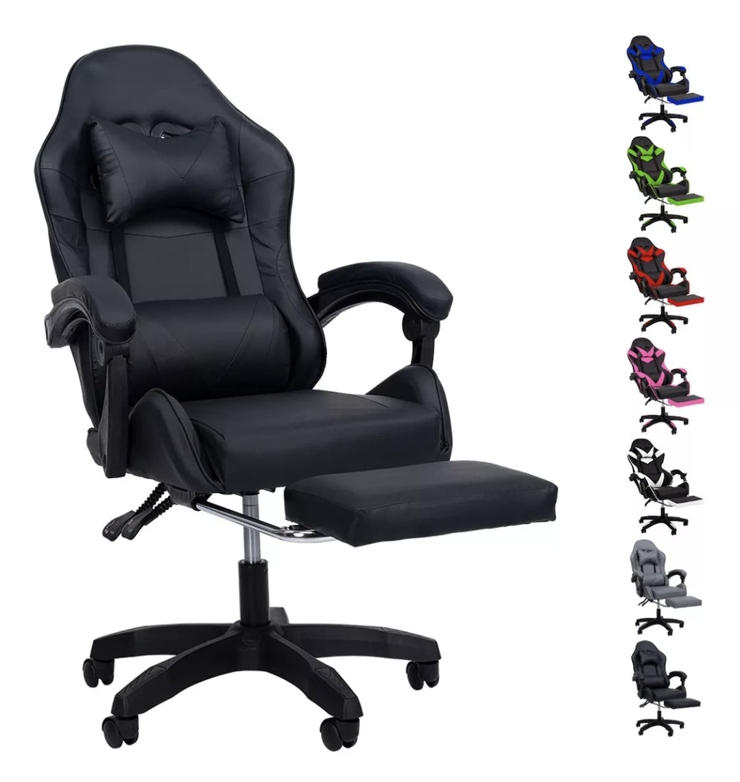 Silla Gamer Reclinable Giratoria Ergonómica