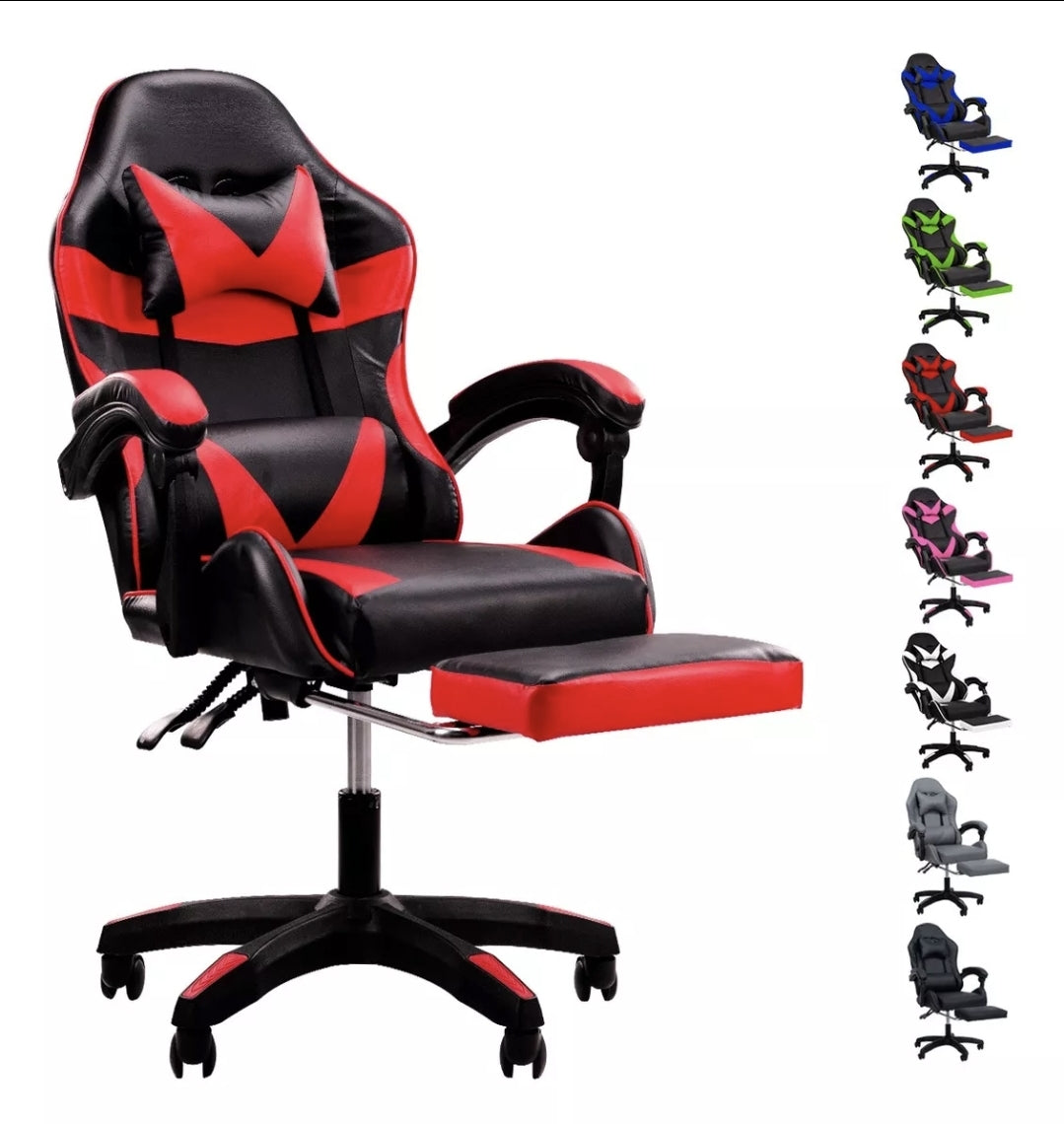 Silla Gamer Reclinable Giratoria Ergonómica