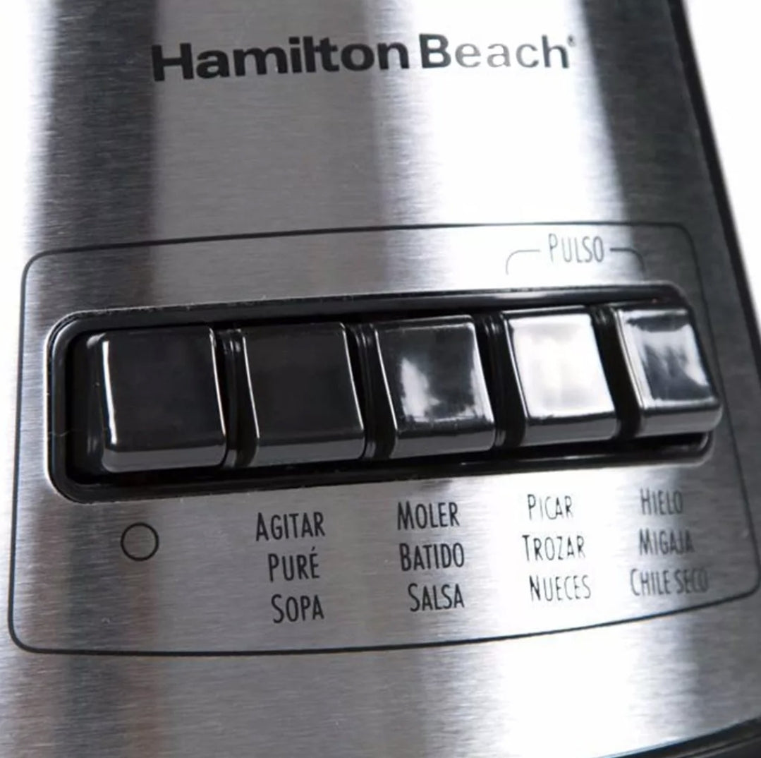 Licuadora Hamilton Beach | 10 Velocidades | Tritura Hielo