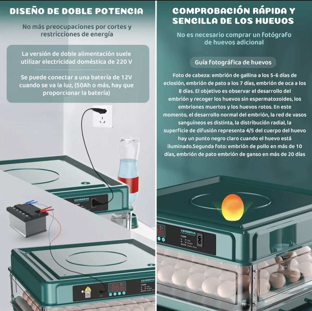Incubadora Automatica Para 48 Huevos