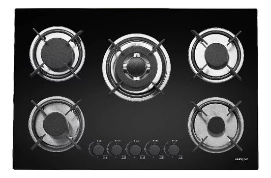 Parrilla empotrable 5 quemadores