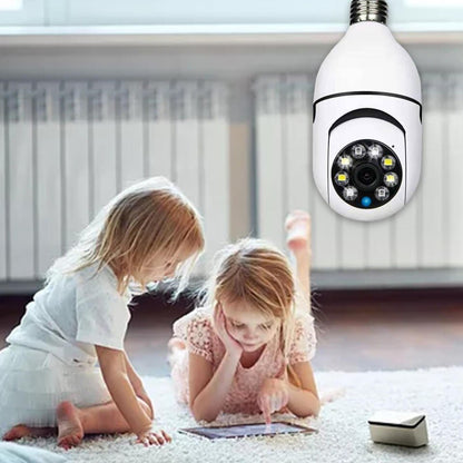Kit de 2 cámaras de vigilancia WiFi tipo foco