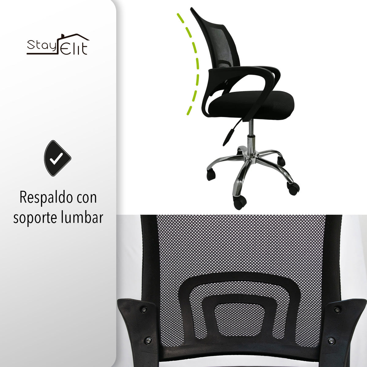 Silla ejecutiva ergonómica